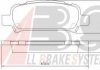Гальмівні колодки зад. Subaru Impreza 94-/Forester 97-08 (akebono) A.B.S. 37164 37164