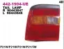 Ліхтарь задний лів. без патр., SED/H/B 10/92- DEPO 442-1904L-UE