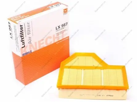 Фільтр повітряний KNECHT LX 987 MAHLE / KNECHT LX987