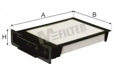 Фільтр салону Citroen C1 / Peugeot 107 05- MFILTER K 9013 M-FILTER K9013