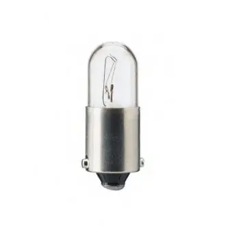 Лампа розжарювання T4W 12V 4W BA9s 2шт blister PHILIPS 12929B2 (фото 1)