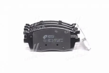 Колодка гальм. диск. HYUNDAI ACCENT, KIA RIO II передн. REMSA 1208.02