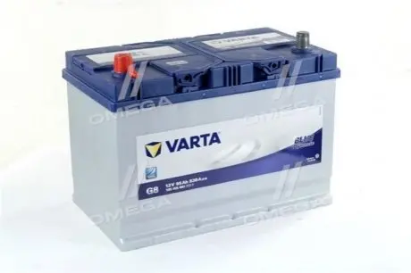 Акумулятор BLUE DYNAMIC 95Ah, EN 830, лівий "+" 306x173x225 (ДхШхВ) Japan | 6СТ-95 Аз G8 VARTA 595 405 083