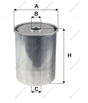 Фильтр топл. CITROEN, PEUGEOT /PM844 (WIX-Filtron) WIX FILTERS WF8020