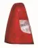 Фонарь задний лев., без патрона (белый) 551-1958L3LD-UE DEPO