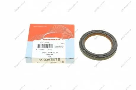 Сальник FRONT VAG 2,0 TFSI 08- 45X60X8 PTFE CORTECO 19036597B