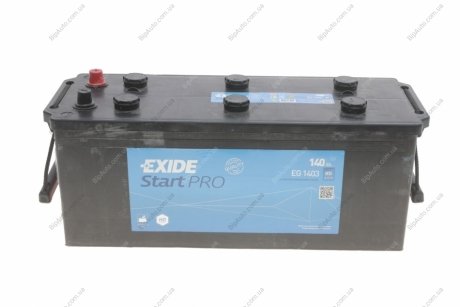 Стартерна батарея (акумулятор) EXIDE EG1403 (фото 1)