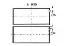Вкладыши ALFA 1.4 16V 192B2/843A1/198A1/940B1 (вир-во GLYCO) 01-4079/4 STD