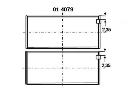Вкладиші ALFA 1.4 16V 192B2/843A1/198A1/940B1 (вір-во) Glyco 01-4079/4 STD