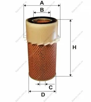 Фільтр повітряний WIX WIX FILTERS WA6104