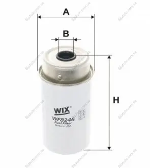 Фильтр топл. FORD TRANSIT /PP848/2 (WIX-Filtron) WIX FILTERS WF8246