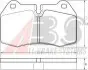 Колодка торм. BMW 7 ser. E38/8 ser. E31 передн. (пр-во ABS) 36958