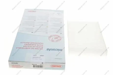Фильтр, воздух во внутренном пространстве CORTECO 8000 1760 (фото 1)
