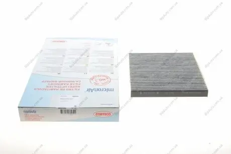 Фільтр, повітря у внутрішньому просторі CORTECO 8000 1040