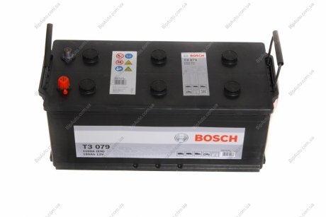 Аккумулятор 180Ah-12v (T3079) (513x223x223),R,EN1100 BOSCH 0092T30790 (фото 1)