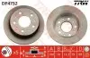 Диск тормозной FIAT DUCATO, PEUGEOT BOXER задн. TRW DF4752 (фото 1)