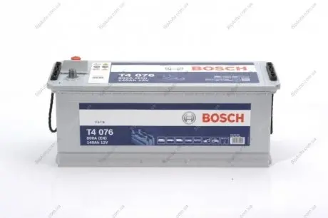 Аккумулятор 140Ah-12v (T4076) (513x189x223),L,EN800 BOSCH 0092T40760