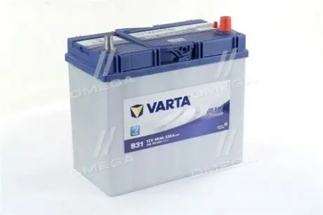 Акумулятор BLUE DYNAMIC 45Ah, EN 330, правий "+" 238x129x227 (ДхШхВ) | 6СТ-45 АзЕ (B31) VARTA 545 155 033