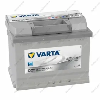 Аккумулятор 63Ah-12v SD(D39) (242x175x190),L,EN610 VARTA 563 401 061