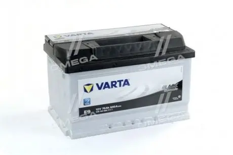 Акумулятор BLACK DYNAMIC 70Ah, EN 640, правий "+" 278 x 175 x 175 (ДхШхВ) | 6СТ-70 АзЕ (E9) VARTA 570 144 064