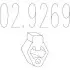 Резиновый элемент крепления выхлопной системы 02.9269 MTS