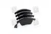 Колодка гальм. диск. AUDI/VW A3/GOLF/TOURAN передн. (вир-во ABS) 37414 37414