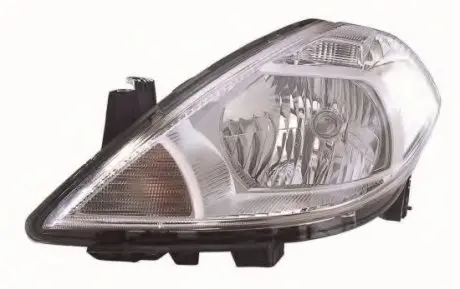 Фара права H4 ел. рег. 07- [] DEPO 215-11C4R-LD-EM