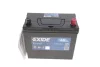 Аккумулятор   45Ah-12v Exide EXCELL(234х127х220),R,EN330 EB454