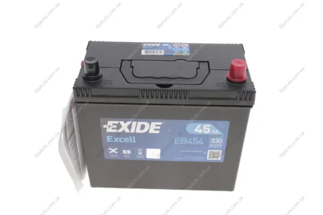 Стартерна батарея (акумулятор) EXIDE EB454