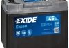 Стартерна батарея (акумулятор) EXIDE EB454 EB454