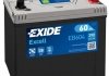 Аккумулятор   60Ah-12v Exide EXCELL(230х172х220),R,EN390 EB604