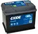 Аккумулятор   62Ah-12v Exide EXCELL(242х175х190),L,EN540 EB621