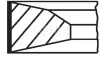Кольца поршневые RVI Dxi 11 Eu4/5 123.01mm (Mahle) MAHLE / KNECHT 209 73 N0 (фото 1)