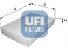 Фільтр, повітря у внутрішній простір UFI 53.161.00
