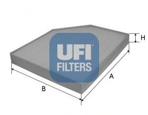 Фильтр, воздух во внутренном пространстве UFI 53.153.00 (фото 1)