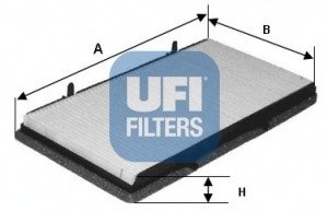 Фильтр, воздух во внутренном пространстве UFI 53.131.00 (фото 1)