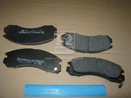 Колодка торм. MITSUBISHI Galant передн. (Intelli) DAFMI / INTELLI D780E