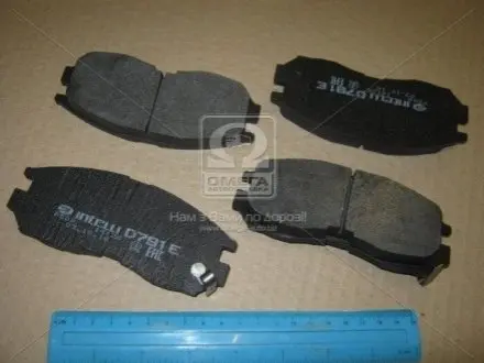 Колодка торм. MITSUBISHI Galant передн. (Intelli) DAFMI / INTELLI D791E