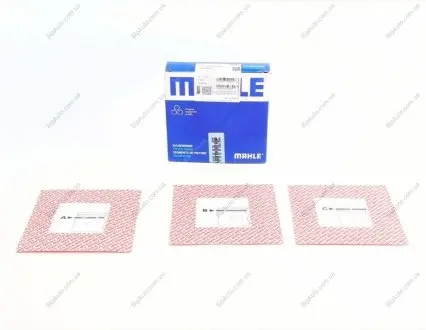Кольца поршневые VAG 77,00 1,6D/2,0D/2,4D (Mahle) MAHLE / KNECHT 029 55 N1