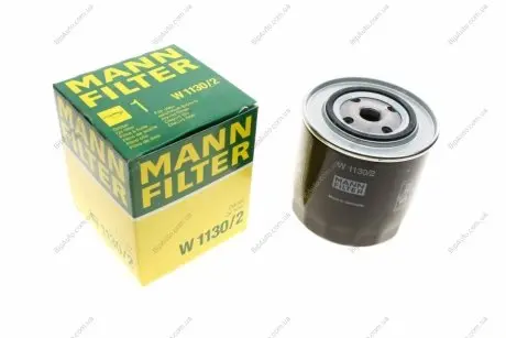 Фільтр масляний -FILTER W 1130/2 MANN W1130/2
