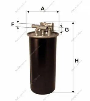 Фильтр топл. AUDI A6 /PP986/2 (WIX-Filtron) WIX FILTERS WF8382