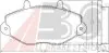 Колодка торм. FORD TOURNEO/TRANSIT передн. (пр-во ABS) 36785