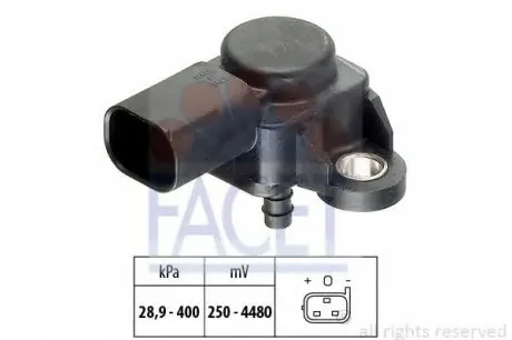 Датчик абсолютного давления - MAP Sensor FACET 10.3175