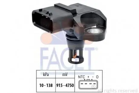 Датчик абсолютного тиску - MAP Sensor FACET 10.3132
