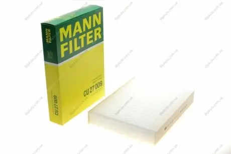 Фільтр, повітря у внутрішній простір MANN CU27009