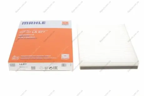 Фильтр, воздух во внутренном пространстве KNECHT MAHLE / KNECHT LA877