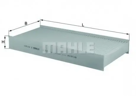 Фильтр, воздух во внутренном пространстве KNECHT MAHLE / KNECHT LA410 (фото 1)