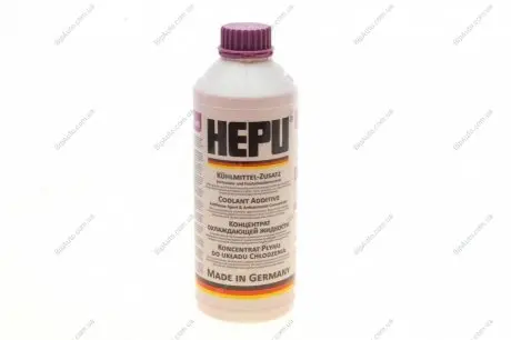 Антифриз (фіолетовий) G12 Plus (1.5L) (MB325.3) (1:1= -37°C) HEPU P999-G12PLUS