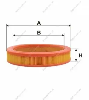 Фильтр воздушный FIAT /AR232 (WIX-Filtron) WIX FILTERS WA6414
