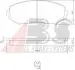 Гальмівні колодки перед. Suzuki Grand Vitara 05-15 (tociko) A.B.S. 37531 37531